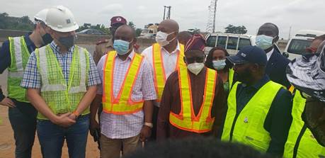 “Julius Berger has made a lot of progress on Lagos-Shagamu expressway project”- Hon. Abubakar Kabiru Bichi
