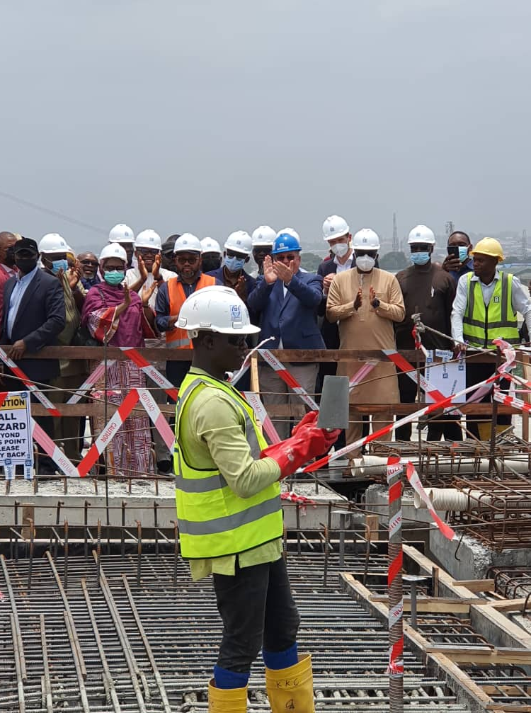 FG applauds Julius Berger as Finance Minister watch engineering construction leader cast and connect last span to complete construction of 2nd River Niger Bridge