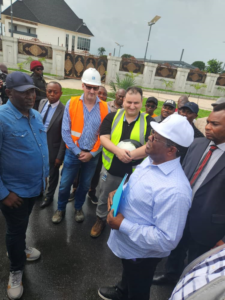 ‘Julius Berger remains consistent in delivering topnotch quality, doing a great work here in the Bodo-Bonny Road project’- Engr. David Umahi
