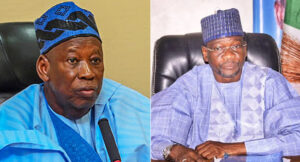 Ganduje resigns as APC National Chairman, succeeded by Dalori
