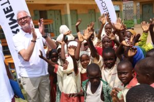 PrimeTech excites Abuja school pupils, delivers furniture