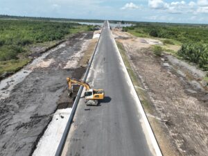 Bodo-Bonny Road: Julius Berger defies rains, makes milestone progress on Bodo Bonny Road